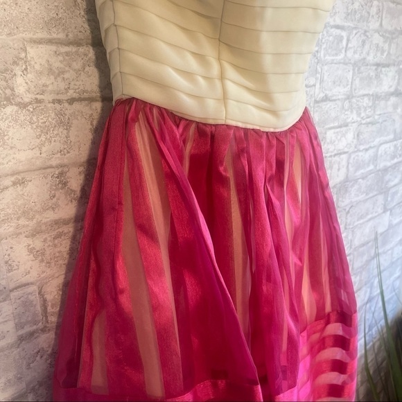 BETSEY JOHNSON Teen Vogue Strapless Cupcake Pink Dress‎ - Picture 4 of 12